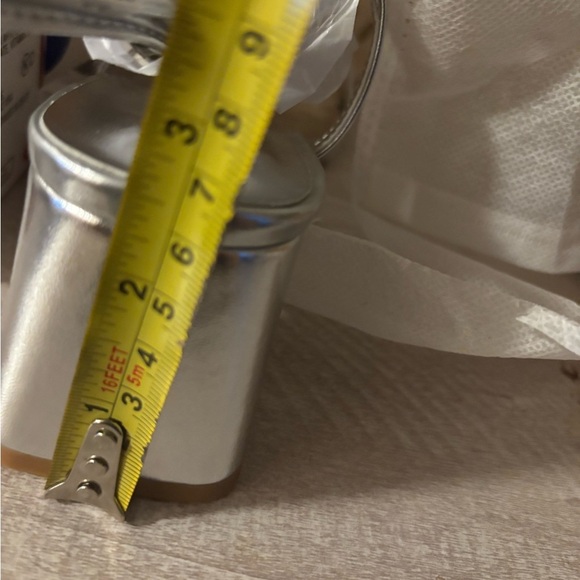 Silver Strappy Block Heel Sandals - Picture 10 of 10